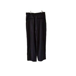 Terea By Andrea Pitter XXL Womens Pants Black Zip Office Career Dress Wide Leg